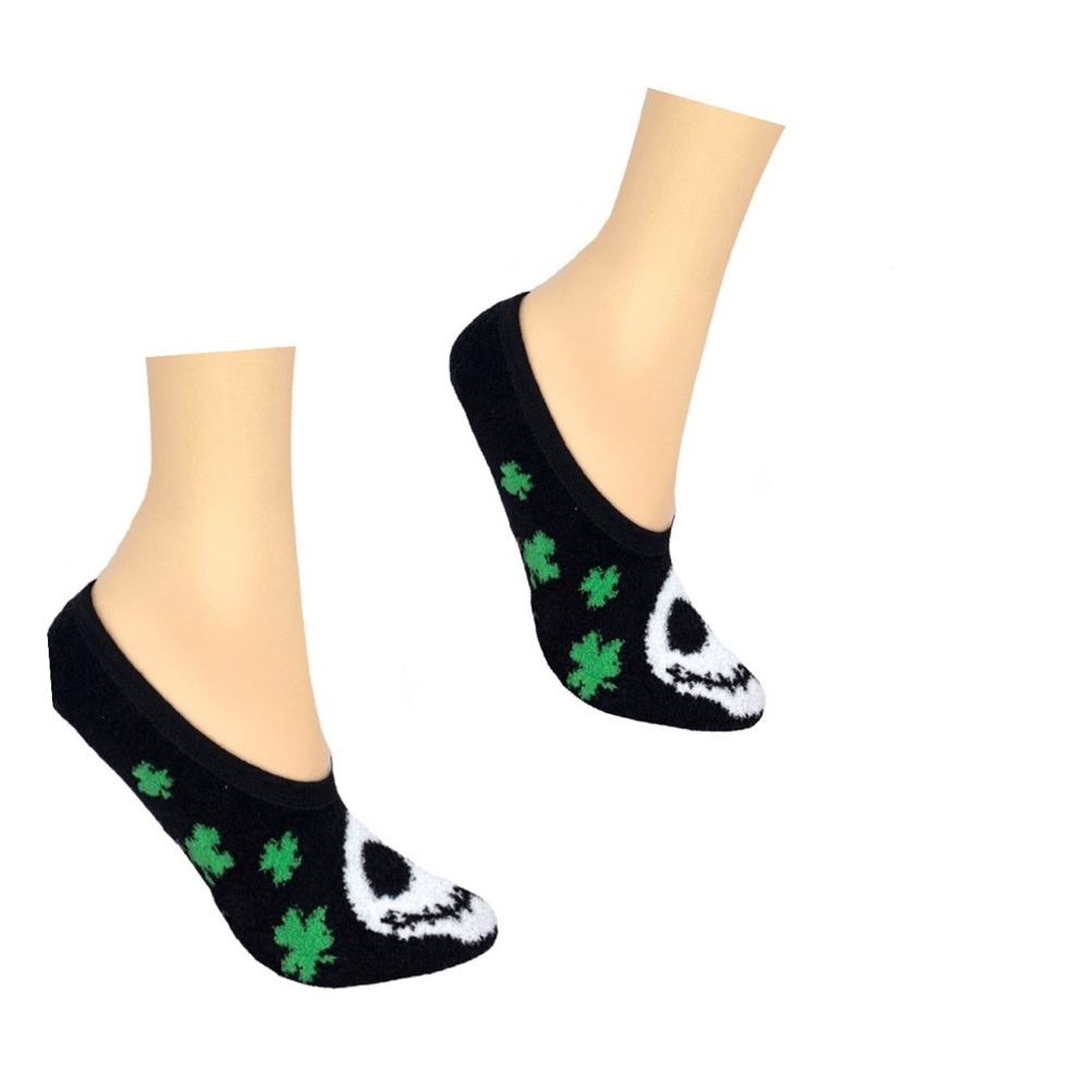 2pack Disney’s Tim Burton Nightmare Before Christmas black &‎ gripper socks FREE